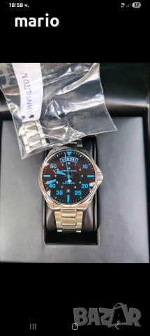часовник Hamilton Khaki Pilot H64625131 , снимка 9 - Мъжки - 54932481