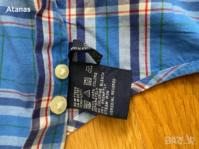 Мъжка оригинална риза Tommy Hilfiger като ново, размер M, снимка 6 - Ризи - 54394648