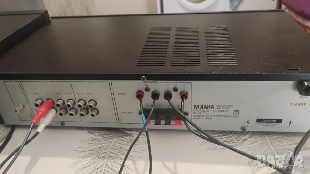 Yamaha AX-330E – интегриран Hi-Fi усилвател (Made in Japan), снимка 4 - Ресийвъри, усилватели, смесителни пултове - 54660346