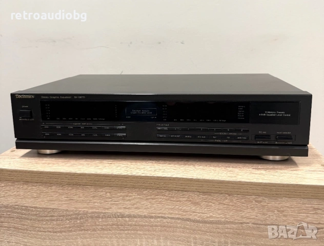 🔉Графичен стерео еквалайзер Technics SH-GE70🔉, снимка 5 - Ресийвъри, усилватели, смесителни пултове - 54325281