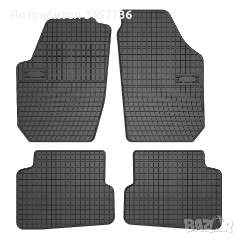 Frogum Нови гумени стелки Skoda Fabia Seat Cordoba от 2006г. , снимка 2 - Аксесоари и консумативи - 55145061