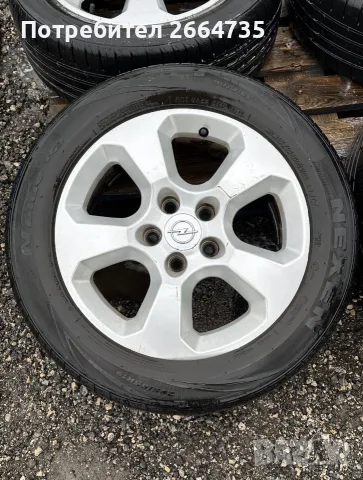 Лети  джанти Opel Saab 5х110 16 цола, снимка 3 - Гуми и джанти - 55672352
