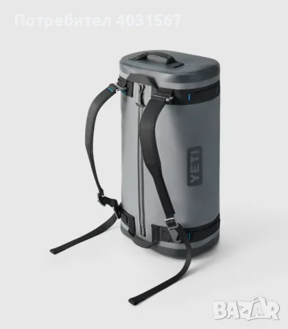 Yeti Panga 50 L - Storm Gray - водоустойчив сак, снимка 2 - Екипировка - 55702204