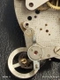 Механичен часовников механизъм от стар Руски будилник за части 52509, снимка 4
