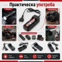 Евтино зарядно устройство за литиеви батерии 18650 16340 14500 26650 CR123 с кабел на ток нов модел, снимка 6