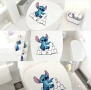 Стич Stitch ролки хартия стикер лепенка за стена мебел или тоалетна чиния за капака и автомобил авто, снимка 5