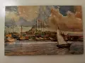 Стара пощенска картичка от Цариград 1928г, снимка 1