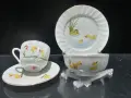 Стар български порцелан детски комплект за хранене , снимка 1