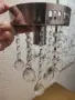 Полилей със стъклени орнаменти, снимка 4