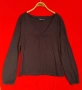 Дамска Блуза-XL- XXL- Марка MEXX- ластично трико- кафява, снимка 5