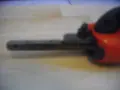 350W ОРИГИНАЛЕН BLACK DEKER KA293E АНГЛИЙСКИ 2005г. ЕЛЕКТРИЧЕСКИ МИНИ ЛЕНТОВ ШЛАЙФ ПИЛА ЛЕНТА 13 мм, снимка 9