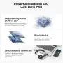 Nuroum HP31S (3rd Gen) Bluetooth слушалка с микрофон, USB донгъл, зарядна база, Noise Cancelling, снимка 3