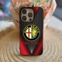 Силиконов калъф за iPhone с лого Alfa Romeo, снимка 16