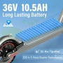 Електрическа тротинетка D8 Pro 350W | 31 км/ч, до 30 км пробег, APP, нова, снимка 5