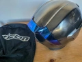 Icon Airflite Quicksilver + Sena SMH5 - Мото каска, размер L, снимка 8