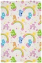 Ново Care Bears Официално Поларено Одеяло 100x150 за легло детска стая с грижовните мечета, снимка 1