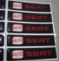 Стикери лепенки Сеат Seat ФР FR за капачки на джанти и калник или купе кола автомобил джип мотор, снимка 13