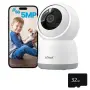 ieGeek 2.4g/5g WiFi охранителна камера за вътрешен монтаж, 5MP кабелна CCTV IR камера, SD карта, снимка 1