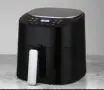 Фритюрник, 1300W, 4.2л., горещ въздух, таймер, до 200°C, Черен/Бял, снимка 4