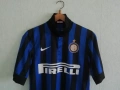 Inter Milan Javier Zanetti Nike оригинална тениска фланелка Хавиер Санети Интер Милан , снимка 3