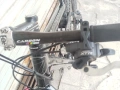 26 цола карбон велосипед колело размер 46, Shimano xtr,dt Swiss, manitou , снимка 3