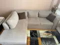 Разтегателен ъглов диван, снимка 1