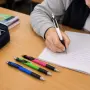 6924 Комплект химикалки 4 бр. – писец 1.0 мм, синьо мастило, снимка 2