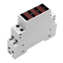 Трифазен цифров волтметър AC 80-500V – монтаж на DIN шина 18 мм, IP20, за индустриални 10429, снимка 7
