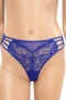 Дамски бикини Hunkemöller, размер S – синя дантела и тюл, снимка 1