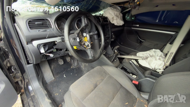 VW Golf Variant 2.0 TDI на частш, снимка 3 - Автомобили и джипове - 55179434