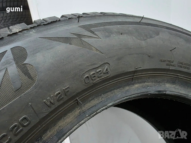 1бр зимна гума 205/60/16 BRIDGESTONE L05337 , снимка 3 - Гуми и джанти - 54027654