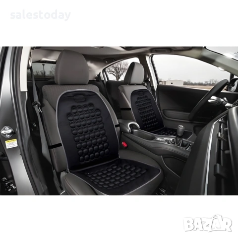 Протектор за седалка - черен 45x92см