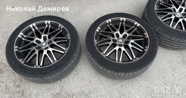 Oxigin 14 Oxrock black full polish 8,5x18 et-20 / 5x120 BMW E-60, снимка 3 - Гуми и джанти - 55091588