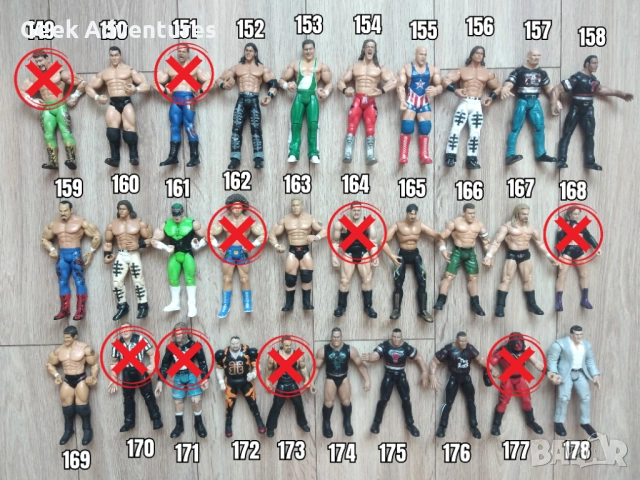 WWE Кечисти Екшън Фигурки Кеч Аксесоари Играчки Картички John Cena 1/3, снимка 8 - Колекции - 47660667
