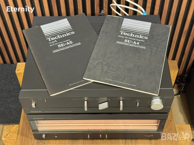 Technics SE-A5 + Technics SU-A4 / Крайно стъпало и Предусилвател, снимка 8 - Ресийвъри, усилватели, смесителни пултове - 54393231