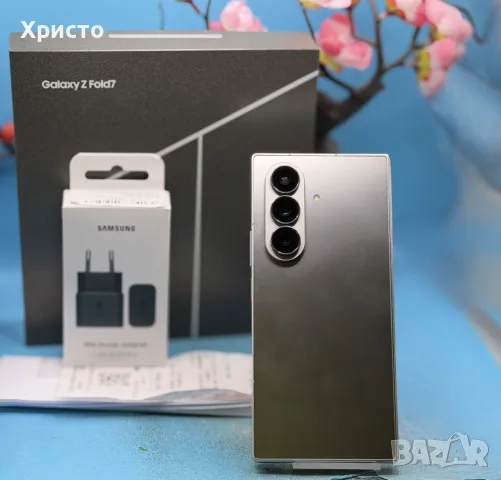 ГАРАНЦИОНЕН!!! Samsung Galaxy Z Fold7, 12GB RAM, 512GB, 5G, Silver Shadow + подарък адаптер, снимка 7 - Samsung - 55345586