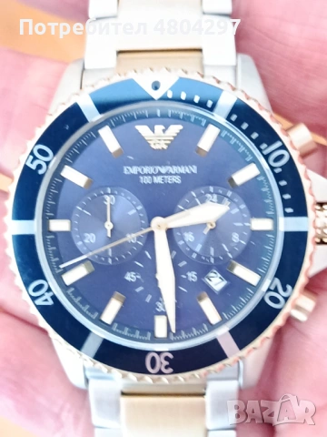 Мъжки часовник Emporio Armani AR11362 Diver , снимка 7 - Мъжки - 54691452