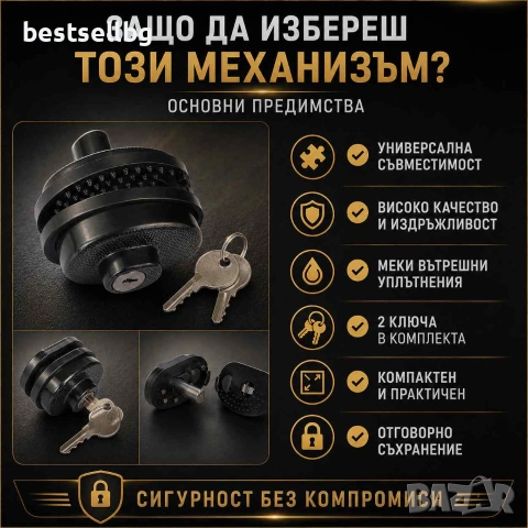 Заключващ механизъм за оръжие ключ заключване на спусъка катинар пушка, снимка 3 - Оборудване и аксесоари за оръжия - 28967108