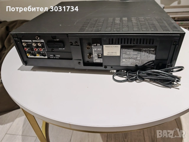 Video Recorder Mitsubishi HS-E82, снимка 12 - Плейъри, домашно кино, прожектори - 54638057