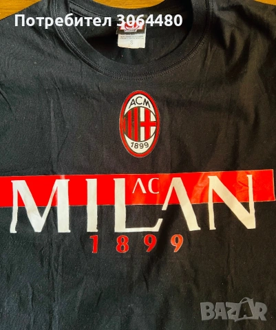 Тениска Milan/ Милан официален продукт S, снимка 2 - Футбол - 55284922