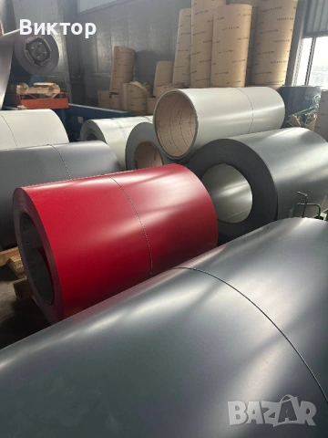 Рулонна ламарина на едро и дребно, 0.35 – 0.60, Цвят по избор