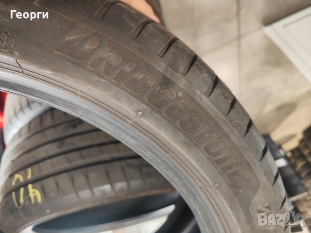 2бр.летни гуми 245/40/18 Bridgestone, снимка 4 - Гуми и джанти - 54168209
