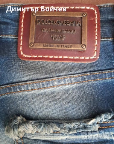 Оригинални дънки D&G Dolce & Gabanna, снимка 2 - Дънки - 54111441