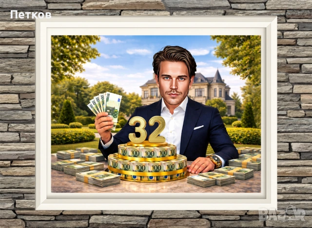 Дигитална карикатура - шарж по снимка–перфектен подарък за рожден ден, юбилей,годишнина и друг повод, снимка 1 - Картини - 52130283