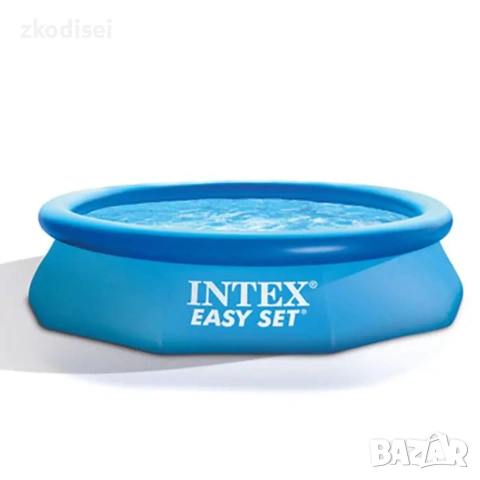 Надуваем басейн INTEX EASY SET 4.57м. x 84см