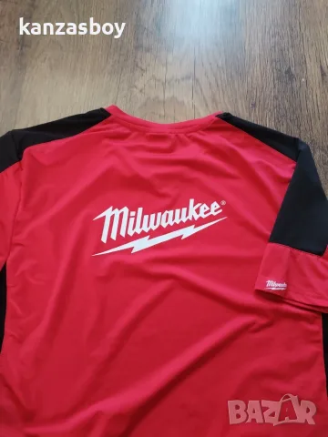 milwaukee - мъжка работна тениска Л, снимка 2 - Тениски - 55562981
