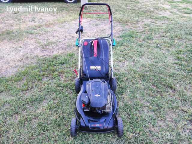 Бензинова самоходна косачка с кош Hemak BriggsStratton 146cc 3кс 4t 46см 27кг 2021г