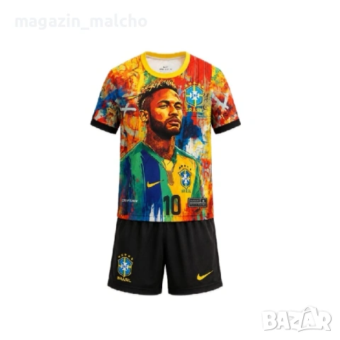 ДЕТСКИ ФУТБОЛЕН ЕКИП - NIKE FC BRASIL NEYMAR 10; размери: от 128 до 176 см.
