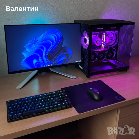 Геймърски компютър RYZEN 7 7800X3D RX 6800 32GB DDR5 SSD 1TB, снимка 2 - Геймърски - 54712151