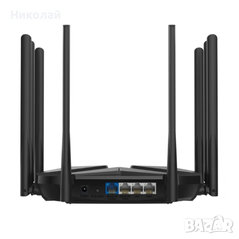 Нов Mercusys MR90X AX6000 - OpenWRT Wi-Fi 6 Gigabit Router, снимка 7 - Рутери - 54387230
